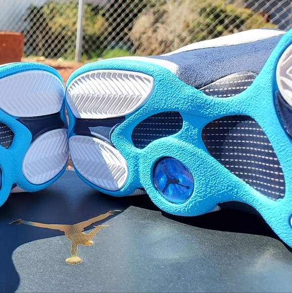 NIKE AIR JORDAN 13 RETRO GS 'OBSIDIAN' SIZE: 5Y(6.5 WMNS) - Picture 15 of 17